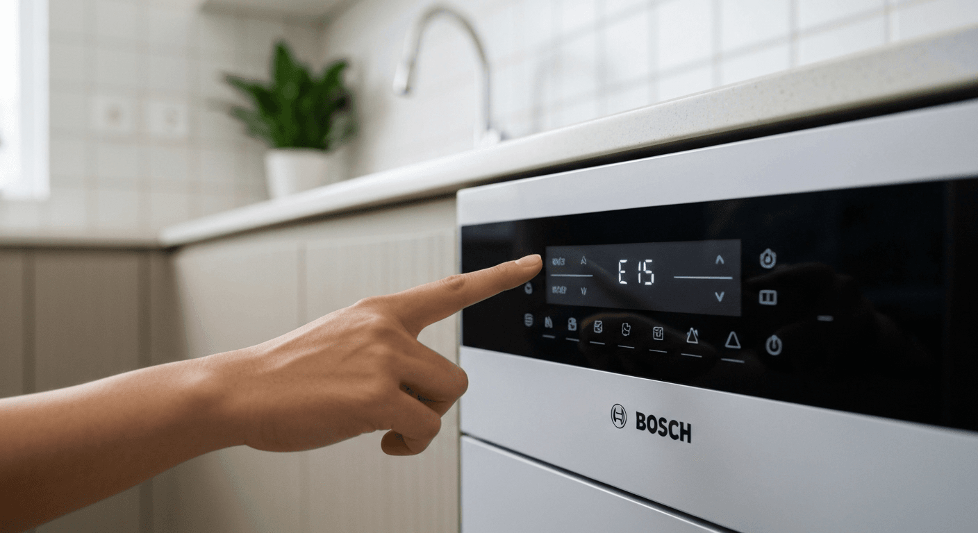 Nhận Biết Các Mã Lỗi Phổ Biến Và Sự Cố Thường Gặp Trên Máy Rửa Bát Bosch.